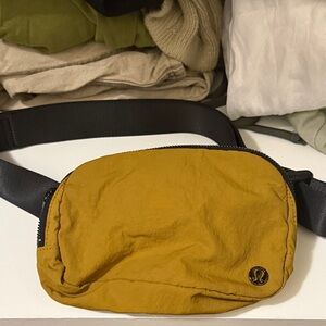 Lululemon Athletica Yellow Belt Bag
